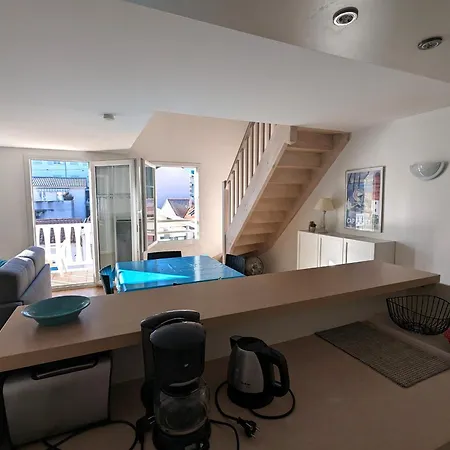 Duplex T3 Lumineux Avec Balcon, Parking Et Wifi A - Fr-1-420-140 *