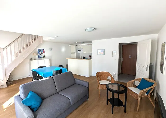 Апартаменты Duplex T3 Lumineux Avec Balcon, Parking Et Wifi A - Fr-1-420-140 Аркашон