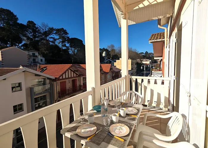 Duplex T3 Lumineux Avec Balcon, Parking Et Wifi A - Fr-1-420-140 Апартаменты Аркашон